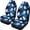 Ghost Blue, variant on FOR U DESIGNS Horse Forest Pattern 2 Pcs Car Seat Covers Lightweight Automotive Front Seat Cover Comfortable Auto Seat Protector Car Accessories Fit for SUV Truck Sedan