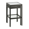 thumbnail image 2 of Evelyn&Zoe Alexis Rectangular & Square Nested Side Table, Nickel, 2 of 8