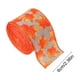thumbnail image 3 of Cinta Temática de Acción de Gracias Cinta Decorativa con Borde a Cuadros, Hoja de Arce Amarilla y Calabaza, 3 of 6