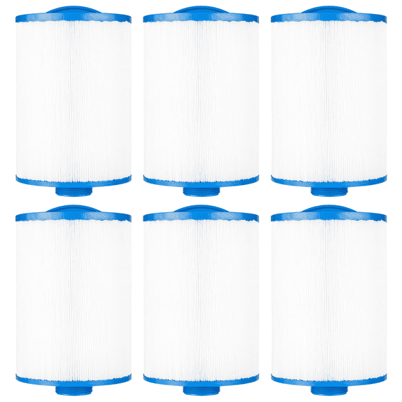 Clear Choice Pool Spa Filter 5.63 Dia x 8.00 in Cartridge Replacement for Maxx Spa of Canada Baleen AK-90109 Filbur FC-0300, [6-Pack]