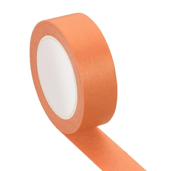Uxcell Colored Masking Tape 9/16" x 11 Yards, Color Code Labeling Tape, Peach