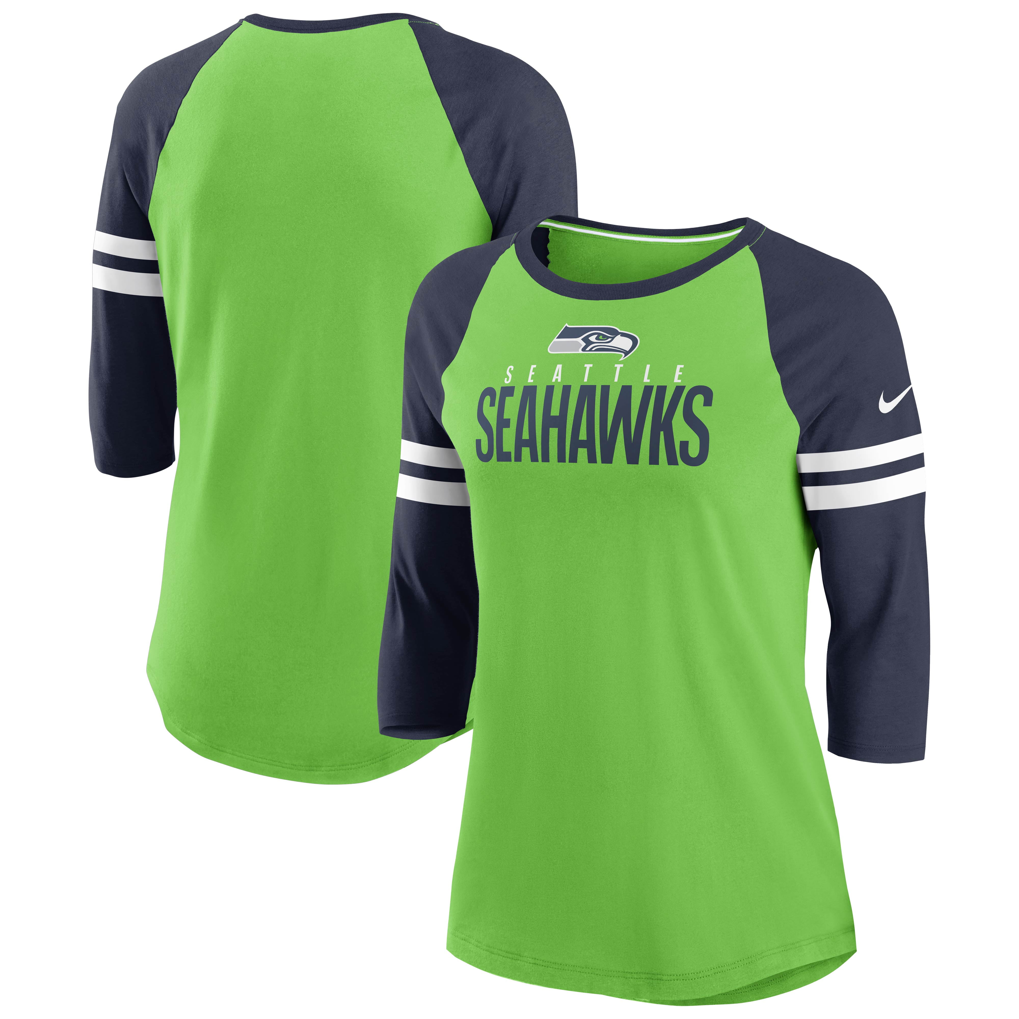 nike seahawks womens shirt