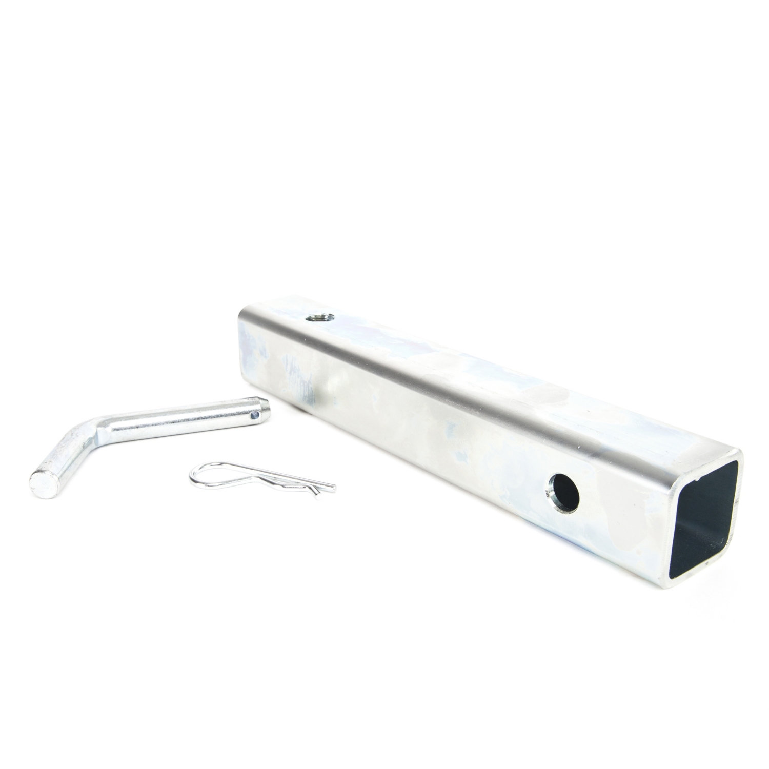 portable winch pca1267 square hitch receiver tubing 2" dia. x 12" l