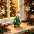 thumbnail image 5 of Fmbmuo 7 Inch Magnetic Porch Goose Statue with Outfit Set Key Holder Christmas Figurine Decor 7 Styles Great Gift for Goose Lovers,Green, 5 of 5