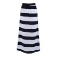 thumbnail image 5 of Womens Fashion Stripe Hight Waist Maxi Long Skirt, 5 of 5