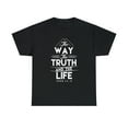 thumbnail image 2 of John 14:6 Bible Verse Short Sleeve Christian Tee Shirt, 2 of 6