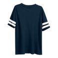 thumbnail image 6 of YgkuHd Women's Plus Size Round Neck Short Sleeved Spring/Summer Basic Shirt T-Shirt Top, 6 of 6