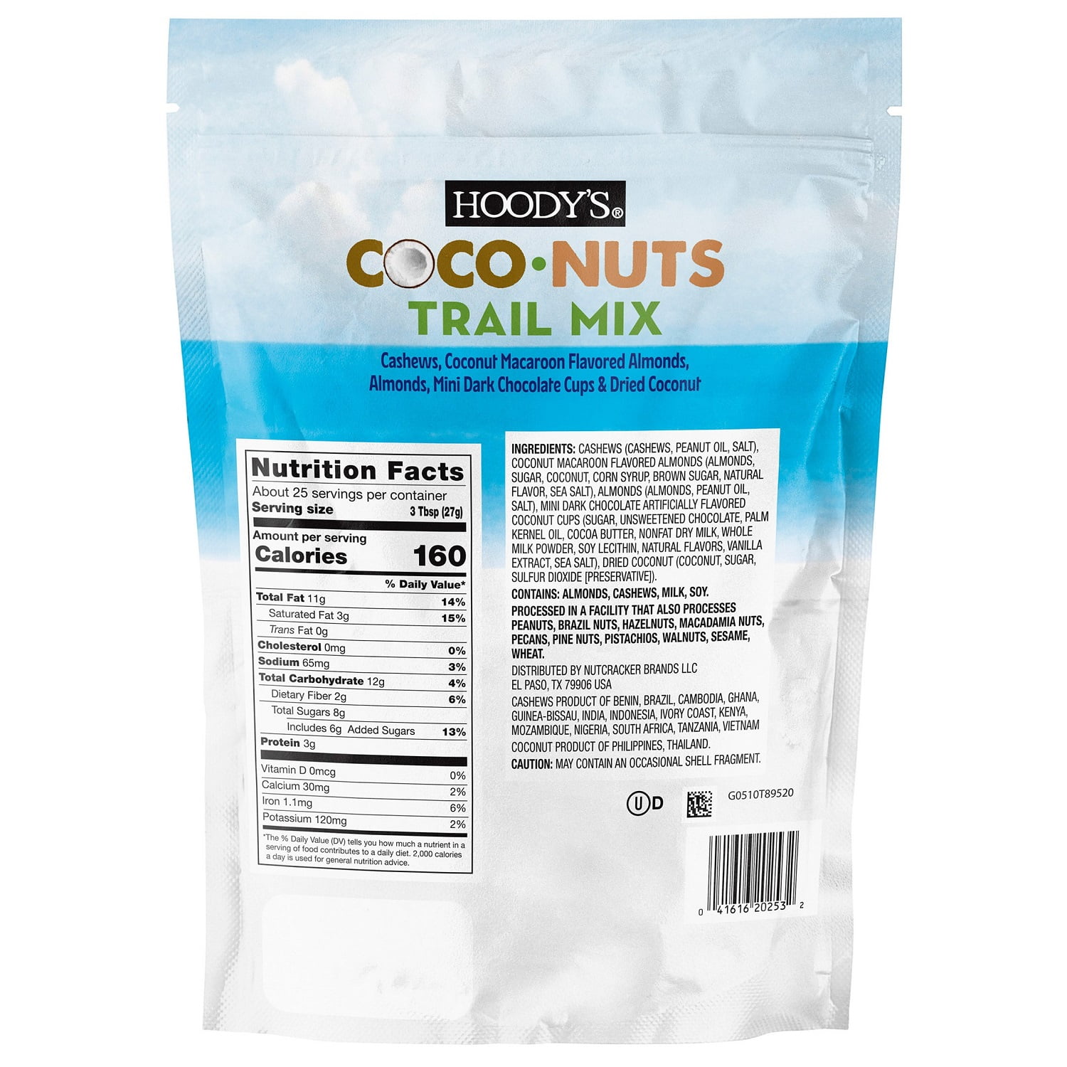 Hoody's Coco-nuts Trail Mix, 24 Ounce - Walmart.com