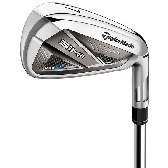 TaylorMade Golf SIM2 Max Irons 5-PW/AW Senior Flex (Graphite)