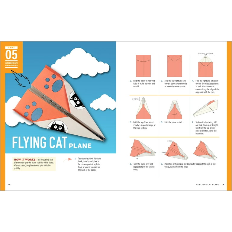 the-awesome-paper-airplane-book-for-kids-creative-designs-and-fun-tear-out-projects-paperback-walmart-com