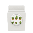 thumbnail image 1 of Cactus Succulents Potted Illustration Desk Pencil Holder Cup Pen Organizer, 1 of 4