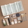 thumbnail image 2 of Bolso cosmético Inteprter organizador impermeable de cuero tamaño 24x12x12 cm, 2 of 6