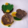 thumbnail image 6 of Resin Dried Fruit Plate Simulation Plants Nut Dish Decorative Jewelry Tray (Yellow Sunflower), 6 of 8