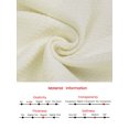 thumbnail image 5 of DARING DIVA Women's Cropped Blazer Button Front in Tweed Fabric M Cream White, 5 of 6