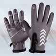 thumbnail image 1 of Viflosae Gants Thermiques Chauds Cyclisme Course Conduite Gants Sports Extérieurs Écran Rollback, 1 of 9