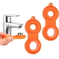 thumbnail image 1 of Queilt Faucet Aerator Wrench - 2 Aerators Wrench for Faucets, Faucet Strainer Insert Universal Aerator Wrench, Faucet Descaler Attachment Filter Tool, 1 of 4