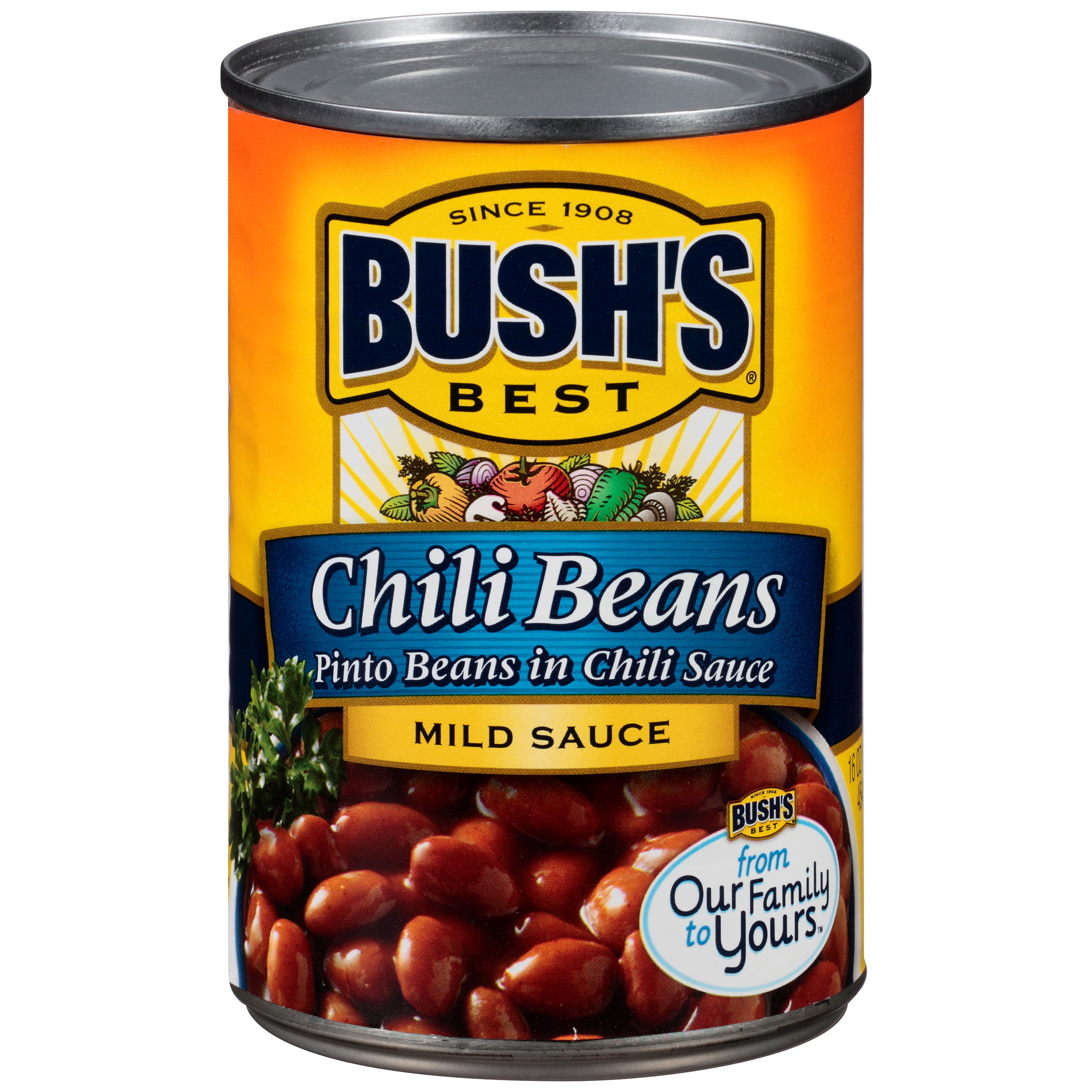 Bush's Pinto Beans in a Mild Chili Sauce 16 oz. - Walmart.com