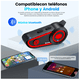 thumbnail image 4 of Audífonos Para Casco  Bloosom De Motos Bluetooth5.2 Impermeables Ipx7 Negro, 4 of 4