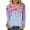 Purple(Style 432), variant on NuoCaiYun Women'S T-Shirt Valentine'S Day Print Casual Crew Neck Oversized Pullover Ladies Long Sleeve Tops