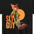 thumbnail image 3 of Disney Zootopia - Sly Guy  - Toddler & Youth Short Sleeve Graphic T-Shirt, 3 of 5