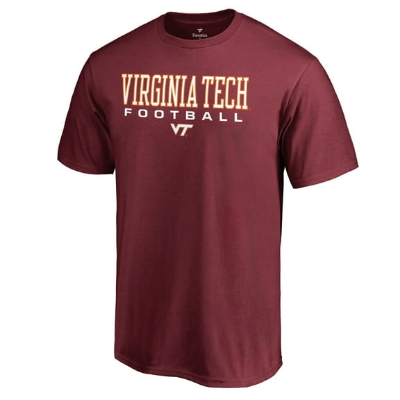Men's Garnet Virginia Tech Hokies Team Unity Football T-Shirt