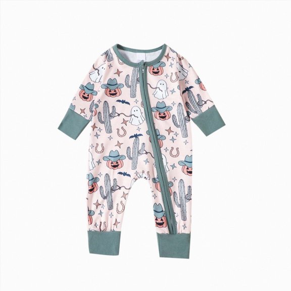 NLOMOCT Newborn Girl Outfits Newborn Baby Romper Infant Girl One Piece Outfit Ruffle Fall Winter Clothes with Bow Headband Brown,0-3 Months