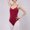 Red, variant on Trendy Women's Jumpsuit for Casual Wear and - V-Neck Design with Lace Details and Long Sleeves for All Seasons