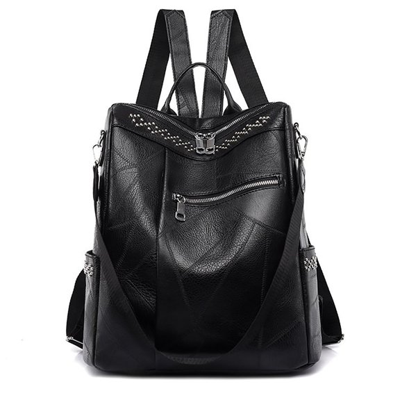 Backpacks for Women Fashion Bookbag Backpack for Women Simple Large Capacity Daypack Black One Size