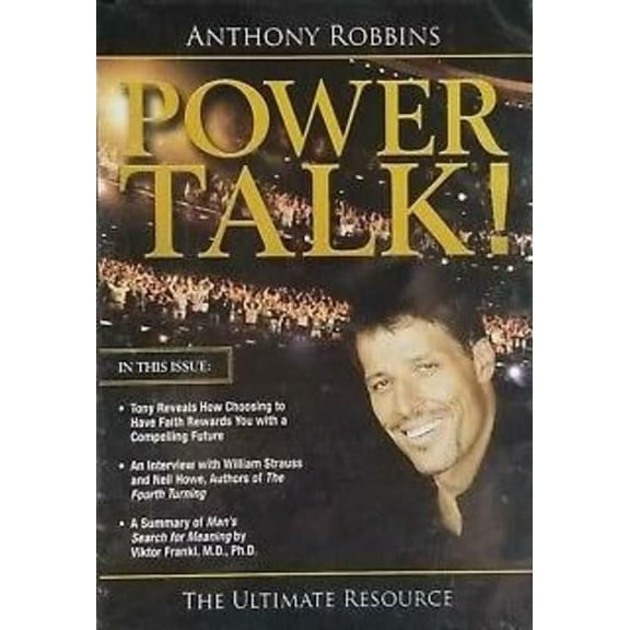 Power Talk! The Ultimate Resource (Anthony Robbins) Brand New DVD