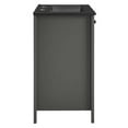 thumbnail image 5 of Modway Nantucket Modern Wood/Ceramic Bathroom Vanity in Gray/Black, 5 of 9