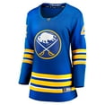 thumbnail image 2 of Women's Fanatics Bowen Byram Royal Buffalo Sabres Home Breakaway Player Jersey, 2 of 3