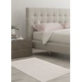 thumbnail image 2 of eCarpetGallery Faux Fur Rug for Bedroom, Fluffy Rug for Living Room, Supersoft, Bedside, Floor Mat, Sofa Seat Cover, 2' x 3', Ivory, 2 of 4