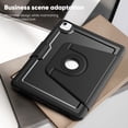 thumbnail image 6 of FJLBDE Case for iPad Air 13 Inch M3 2025 / M2 2024 12.9 inch (3rd/4th Gen), 360 Rotating Stand iPad Protective Case Cover with Auto Wake/Sleep, Black, 6 of 7