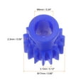 thumbnail image 3 of Uxcell Spur Gear 6mm Inner Hole Pinion Gear 15T Mod 1 Plastic Motor Gear, 3 of 5