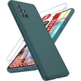 thumbnail image 1 of FZCHUN-for Samsung-A71-5G-Phone Case: Samsung A71 Case with 2Pcs Tempered Glass Screen Protector, Slim Soft Anti-Scratch Microfiber Lining, Full-Body Shockproof Protective Case for Galaxy A71, Green, 1 of 4