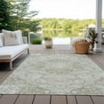 thumbnail image 6 of Addison Rugs Chantille Indoor/Outdoor Traditional Medallion Taupe Washable Rectangle Rug, 9' x 12', 6 of 6