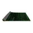 thumbnail image 2 of Ahgly Company Indoor Square Abstract Green Modern Area Rugs, 8' Square, 2 of 4
