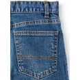 thumbnail image 2 of Wonder Nation Boys Straight Fit Denim Jeans, Sizes 4-18 & Husky, 2 of 3