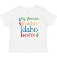 thumbnail image 3 of Inktastic Idaho Grandma Grandpa Loves Me Boys or Girls Baby T-Shirt, 3 of 5