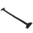 thumbnail image 4 of Dual Right Angle PCIE Extension Cable,PCIE 3.0 1X Extension Dual Degree PCIE Extension Cable Graphic Card Extension Cable Impressive Results, 4 of 14