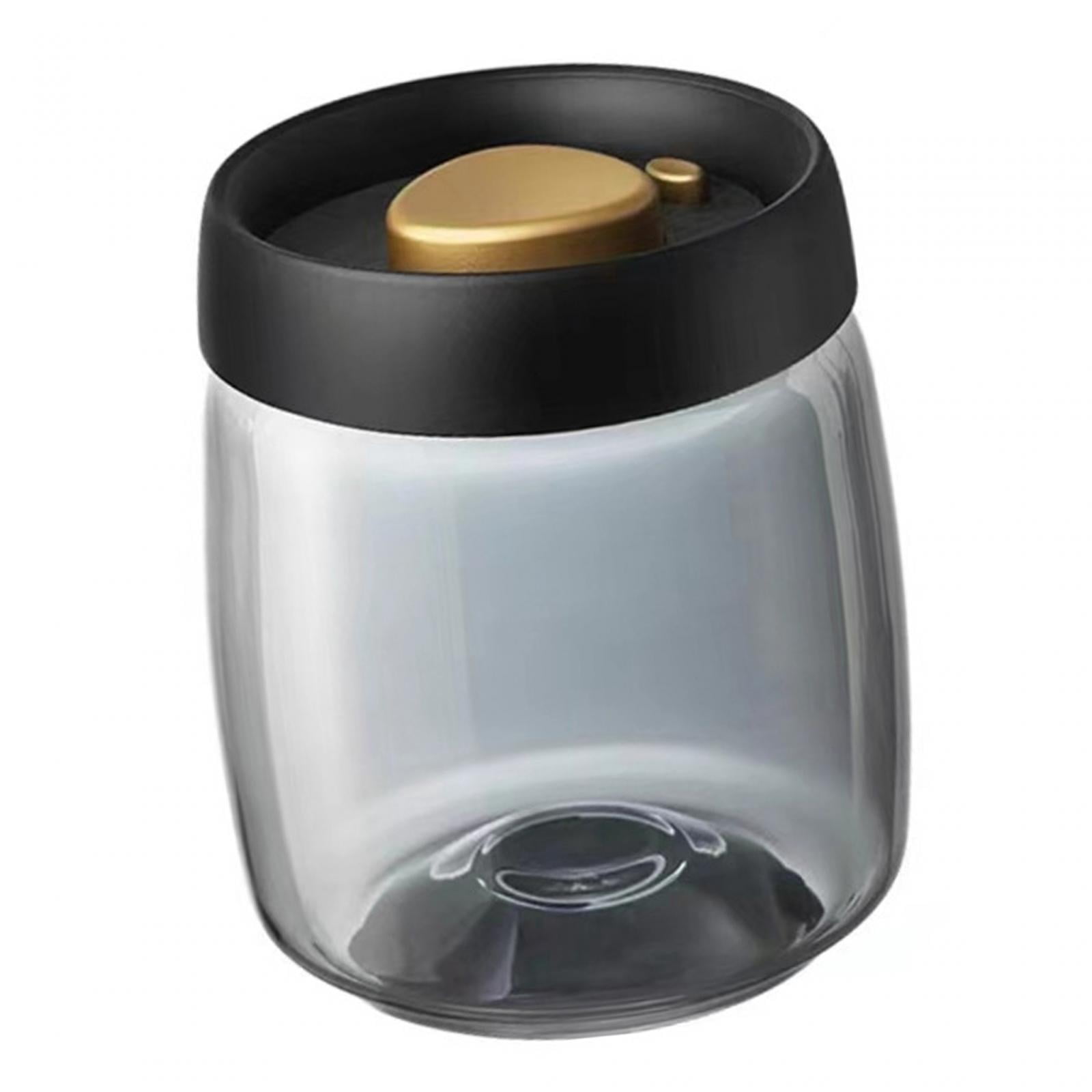 Glass Box Multifunctional Freestanding with Vacuum Lid Food Storage Container Airtight Rice Storage Container  Medium