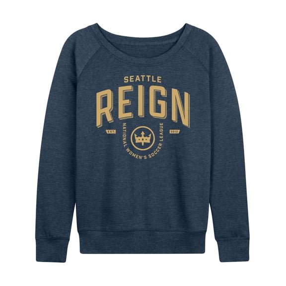 NWSL - Seattle Reign Industrial - Women's French Terry Long Sleeve T-shirt