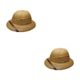thumbnail image 2 of Guardurnaity Sombrero de protección solar, gorra con borde de sombra, ropa y cómoda, sombreros de verano para niño y niña, ocio, compras Caqui 52-54cm 2piezas, 2 of 6