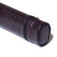thumbnail image 6 of OKKO Billiard Pool Cue Hard Deluxe Oval Case Faux Crocodile Leather 1x1 Dark Brown, 6 of 11