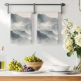 thumbnail image 3 of Mountain Peak Kitchen Towels Set of 2, Gray Beige Mist Zen Modern Fantasy Absorbent Dish Towels for Kitchen, Microfiber Hand Towel, Quick Drying Tea Towel for Cleaning Decorative Dishcloths, 3 of 7