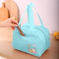 thumbnail image 4 of Dvkptbk Bento Sack Meal Bag with Rice Insulation Bag Large Capacity Lunch Box Bag Water Proof Ice Bag Office Lunch Bag Organization and Storage, 4 of 6