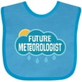 thumbnail image 3 of Inktastic Future Meteorologist Boys or Girls Baby Bib, 3 of 4