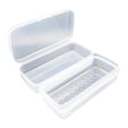 thumbnail image 2 of Bandeja organizadora transparente Baoblaze para herramientas de decoración de uñas a prueba de polvo, 2 of 8