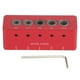thumbnail image 2 of drill guide hole guide carpentry tool woodworking accessory hardware parts Drill Guide Carpentry Tool Woodworking Accessory Household Aluminum Alloy Accurate Scale ANGGREK BC1011, 2 of 8