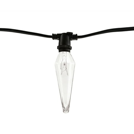 

Bulbrite 14’ Black String Light with 10 25W Prism Bulbs